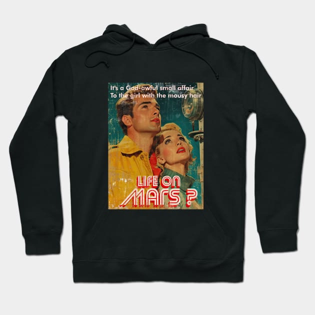 Life on Mars ?, A vintage comics cover Hoodie by obstinator